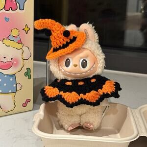 Labubu 4inch bag charm clothes outfits - MXM-WSJ08